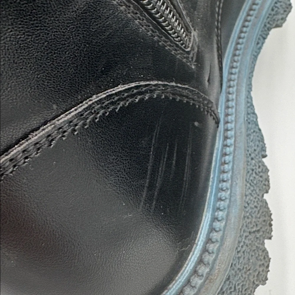 Amazon Kids Black and Blue Lace Up Ankle Boots